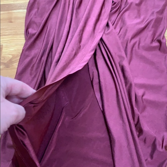 Fashion nova plunge drape dress - Picture 3 of 6